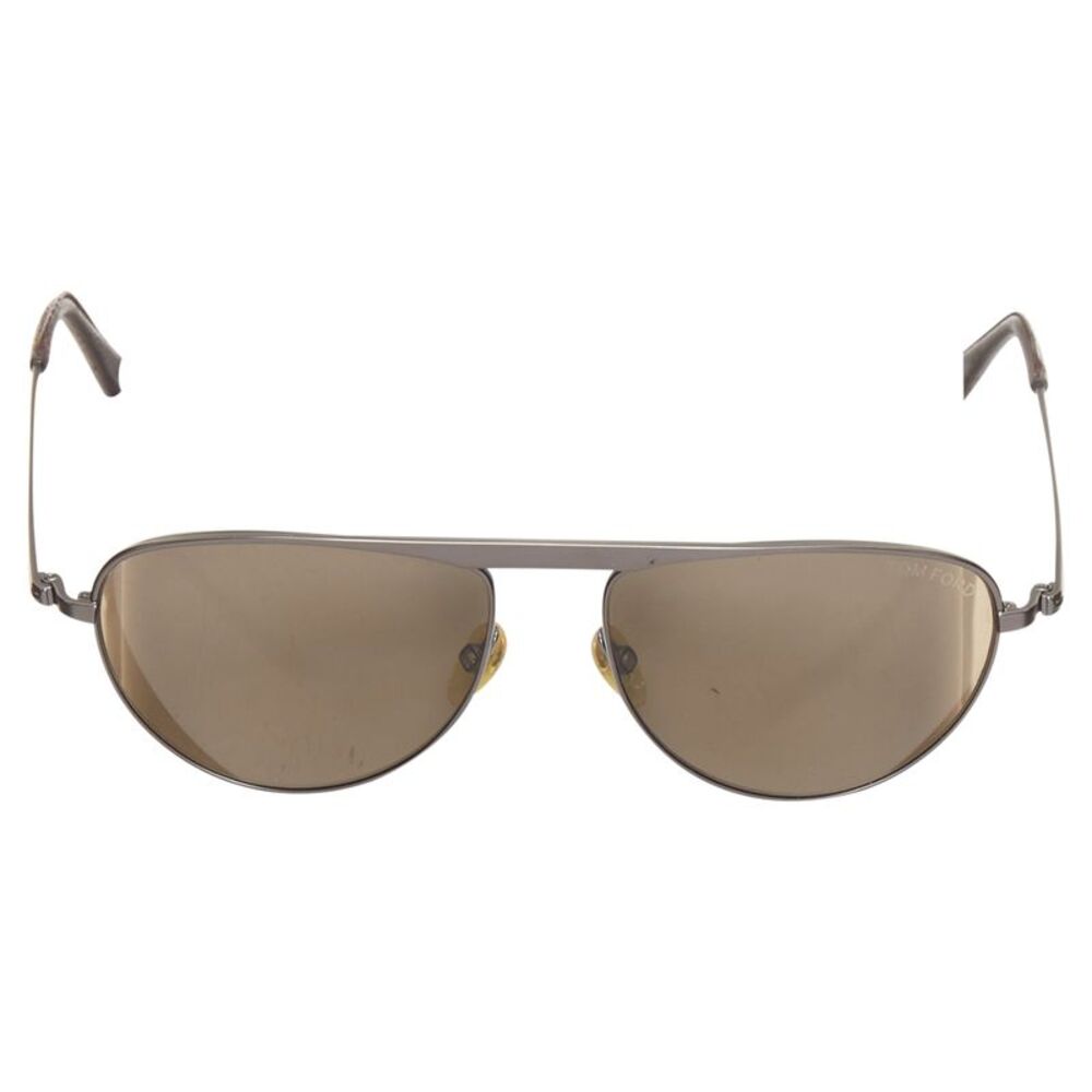 Tom Ford 2008 TF108 James Bond 007 Gunmetal Aviator Sunglasses